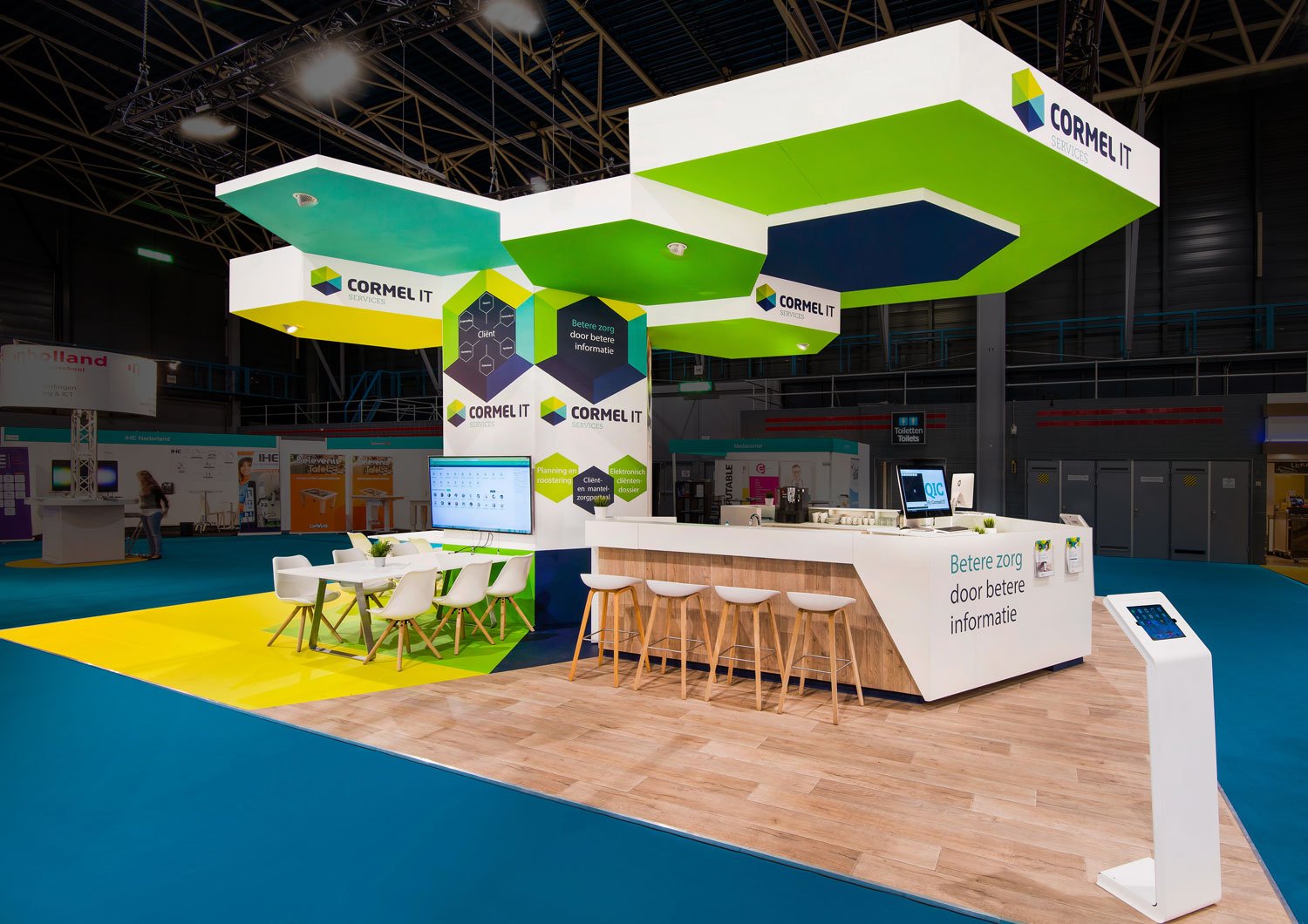 Island stand for your next tradeshow? I Get inspired!